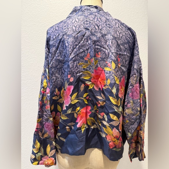 Johnny Was Locust Makenna Reversible Kimono - Picture 5 of 7